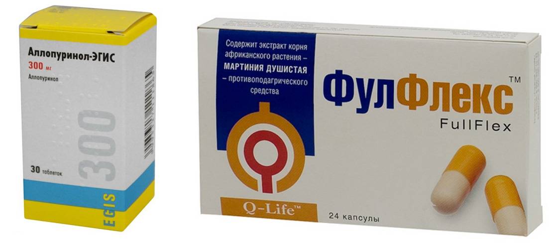 подагра лечение препараты